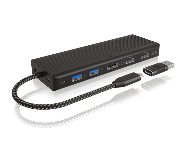 ICY BOX USB-C/USB-A - 2x 4K/60Hz, PD 100W IB-DK4080AC - 1117253 - zdjęcie 3
